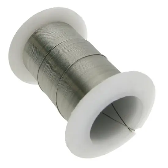 The Beadsmith&reg; Wire&trade; Elements 28 Gauge Tarnish-Resistant Wire Hematite {4}