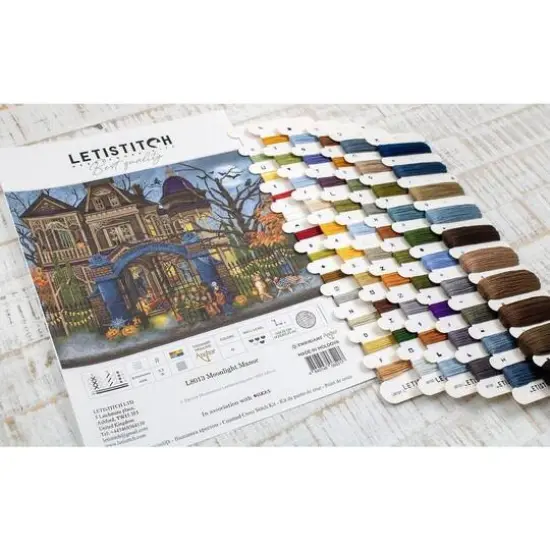 Letistitch Blue Ii Counted Cross Stitch Kit {7}