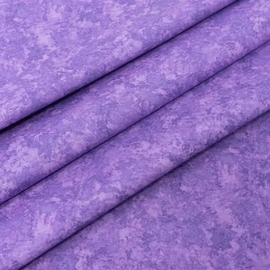 SINGER Spring Purple Floral Cotton Fabric Bundle {15}