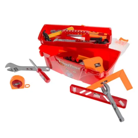Toy Time Pretend Play Tool Box Toy Set {1}