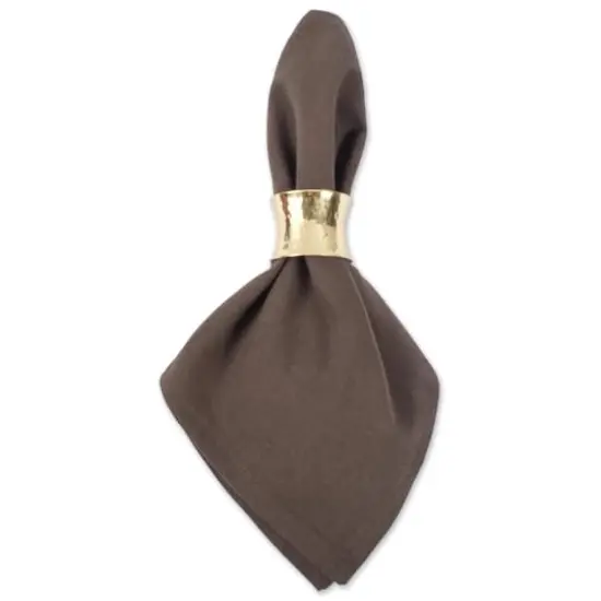 DII&reg; Oversized Napkin, 6ct. Dark Brown {5}