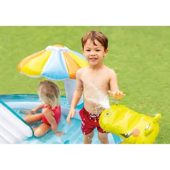 Intex Gator Inflatable Pool Play Center {6}