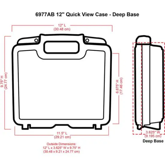 ArtBin&reg; 12'' Quick View Deep Base Case {4}
