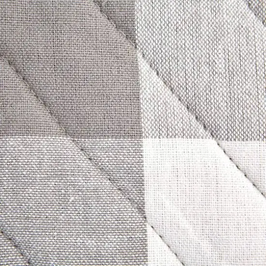 DII&reg; Buffalo Check Oven Mitts, 2ct. Gray {4}