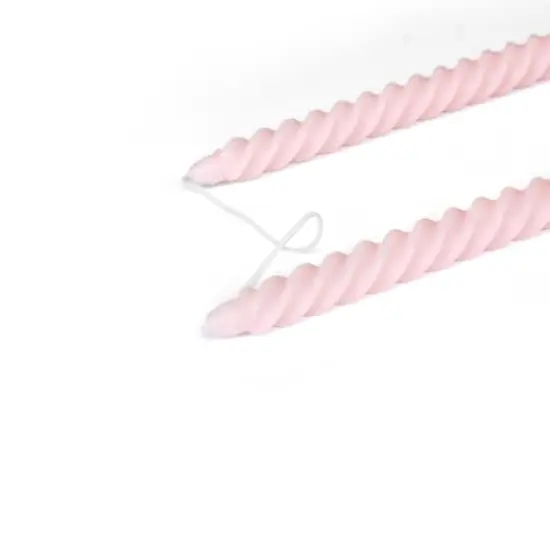 10" Twist Taper Candles, 2ct. by Ashland&reg; Blush {4}