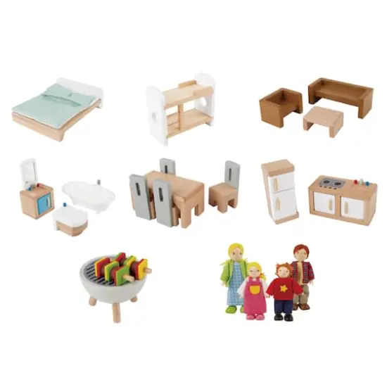 Hape Family Mansion Dollhouse Playset {5}