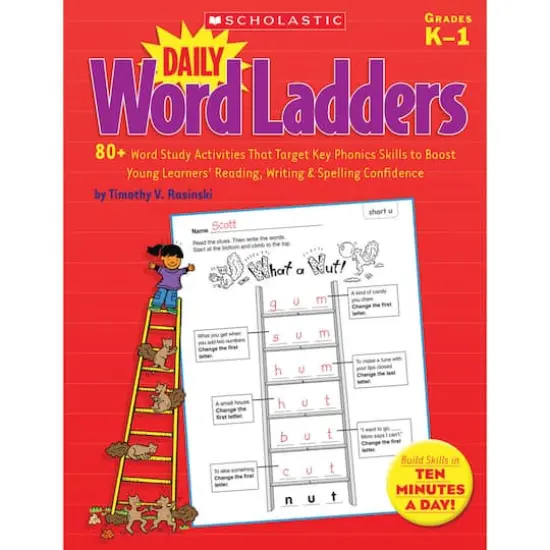 Scholastic Teaching Resources Daily Word Ladders, Grades K-1 {1}