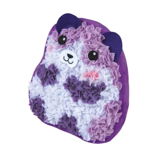 Assorted PlushCraft&trade; Fabric by Number Animal Pillow Kit {7}