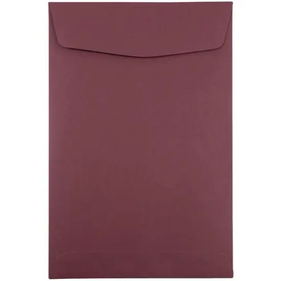 JAM Paper 6" x 9" Open End Catalog Premium Envelopes, 25ct. Burgundy {1}