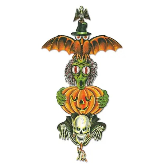 Beistle Vintage Halloween Totem Pole Cutouts, 12ct. {3}