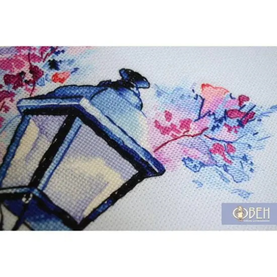 Oven Evening Light Cross Stitch Kit {5}