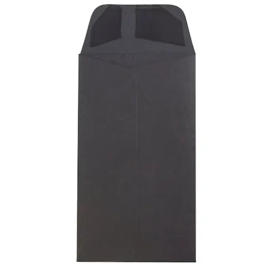 JAM Paper Smooth Black 3.13" x 5.5" Coin Business Envelopes, 50ct. {3}
