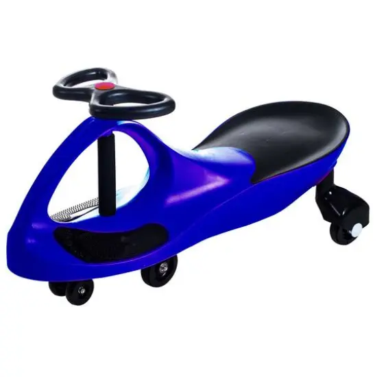 Toy Time Ride-On Wiggle Car Blue {1}