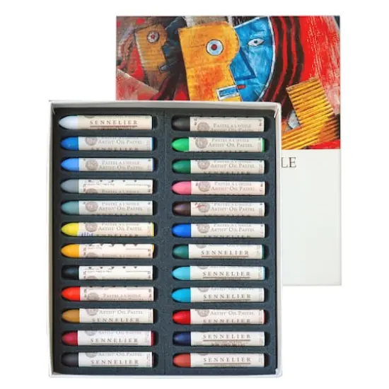 Sennelier 24 Color Oil Pastel Set {8}