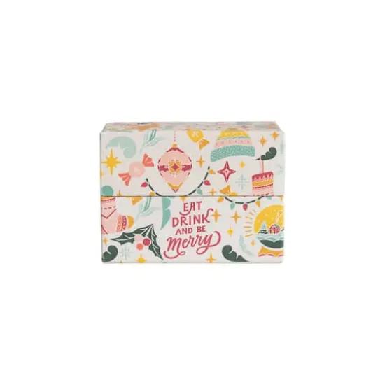 Hello Honey&reg; Handmade Recycled Paper Recipe Box with 36 Recipe Cards {1}