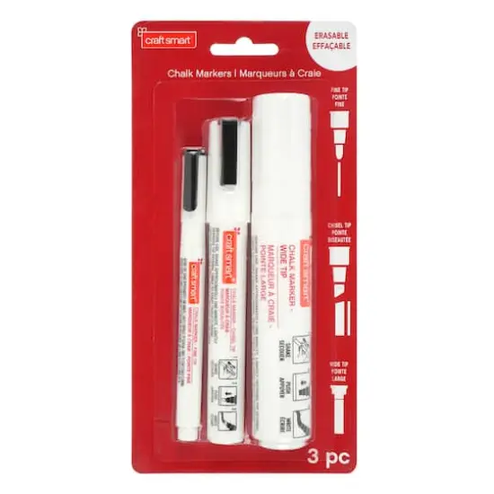White Chalk Marker Set by Craft Smart&reg; {4}