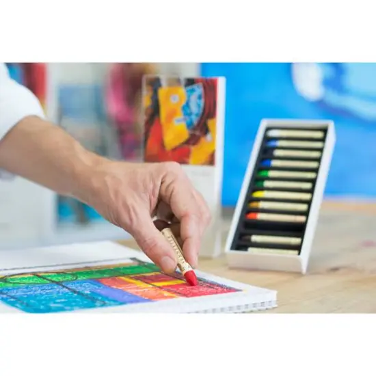 Sennelier 12 Color Oil Pastel Set {6}