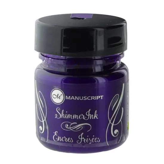 Manuscript Shimmer Ink, 25mL Sugar Plum {1}