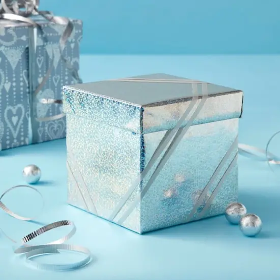 Silver Holographic Gift Wrap by Celebrate It&trade; {3}