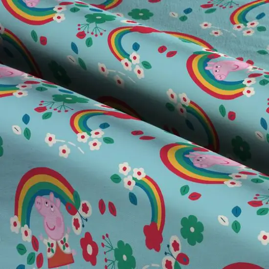 Peppa Pig Wild World Fabric {4}