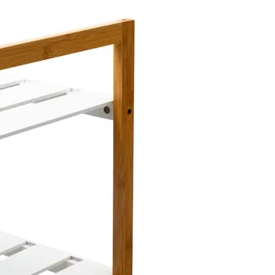 Organize It All Sonora Bamboo 2-Tier Stackable Shoe Racks, 2ct. {8}