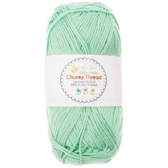 Riley Blake Lori Holt Chunky Thread Sweet Mint {1}