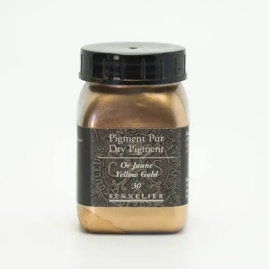 Sennelier Dry Pigment 30 Yellow Gold {1}