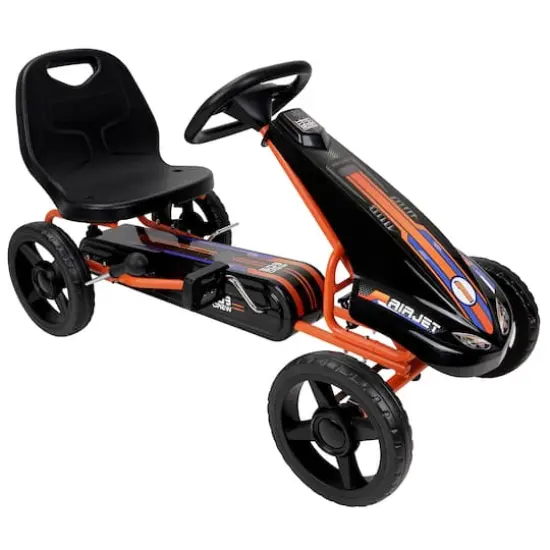 509 Crew Orange Air Jet Pedal Go Kart {7}