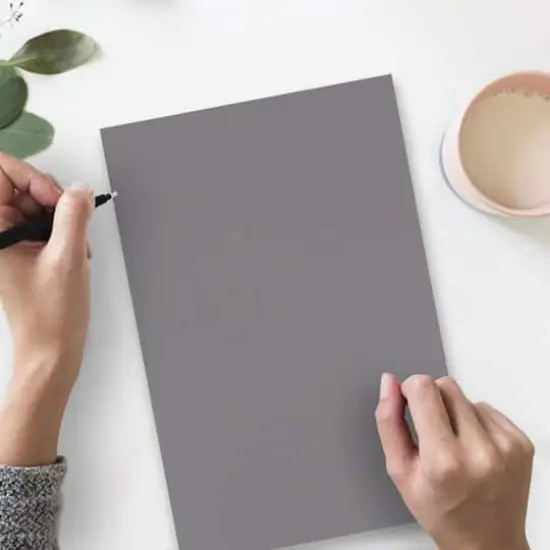 JAM Paper Matte 8.5" x 14" 28lb. Paper, 50 Sheets Dark Gray {4}