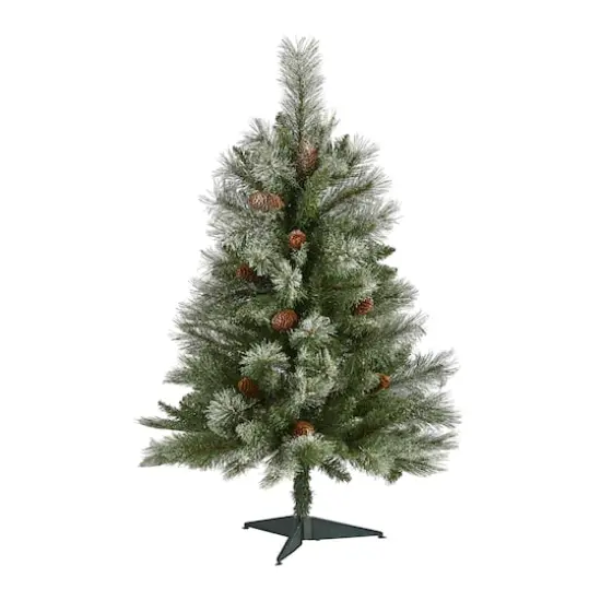 3ft. Unlit French Alps Mountain Pine Artificial Christmas Tree {1}