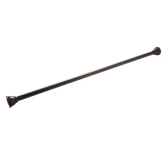 Bath Bliss Bronze Tension Shower Rod {5}