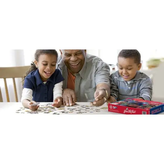 College Team Retro Series 500 Piece Puzzle Mississippi Rebels {4}