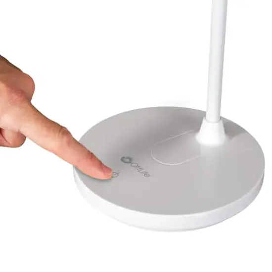OttLite&reg; Rechargeable LED Ring Desk Lamp {6}