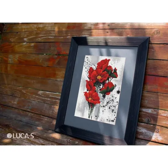 Luca-s The Poppies Counted Cross-Stitch Kit {5}
