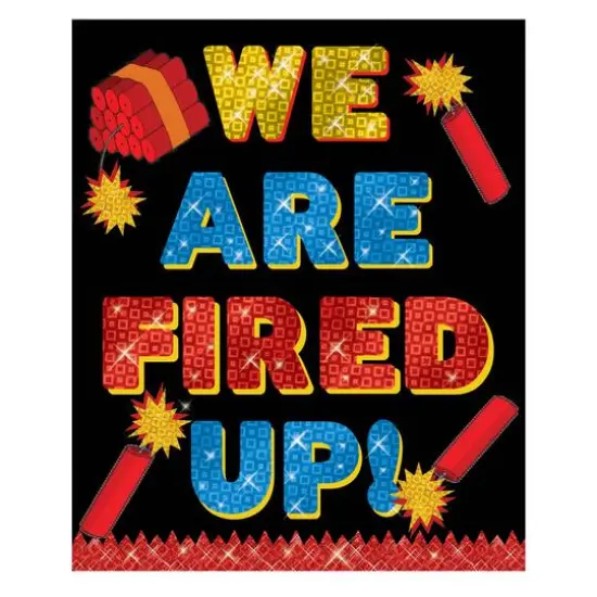 ArtSkills® 4" Holographic 114 Piece Paper Poster Letter Set {6}