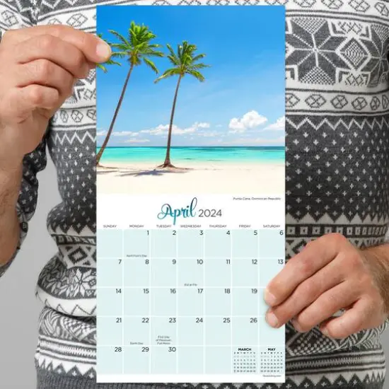 TF Publishing 2024 Tropical Beaches Mini Calendar {6}