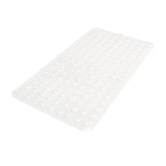 Bath Bliss Clear Sanitized Non-Slip Bath Mat {1}