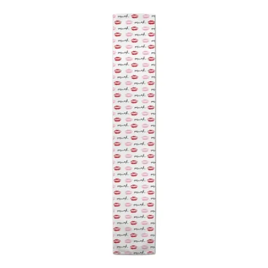 72" Lips Valentine's Day Table Runner {1}