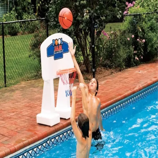 Swim Central 20ft. Pool Jam Basketball & Volleyball Swimming Pool Water Sports Combo Game {4}