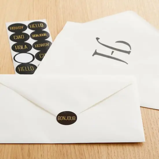 Ivory Flat Cards & Envelopes by Recollections&trade;, 5" x 7" {4}