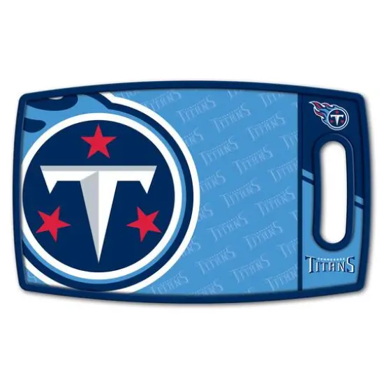 NFL Logo Series Cutting Board Tennessee Titans {1}