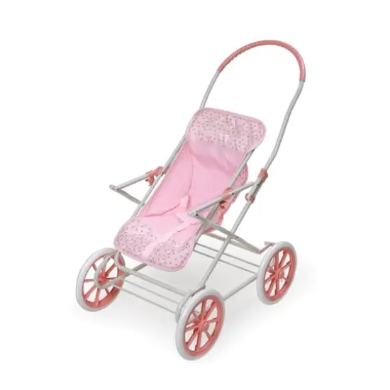 Badger Basket Pink Rosebud Just Like Mommy 3-in-1 Doll Pram, Carrier & Stroller {5}