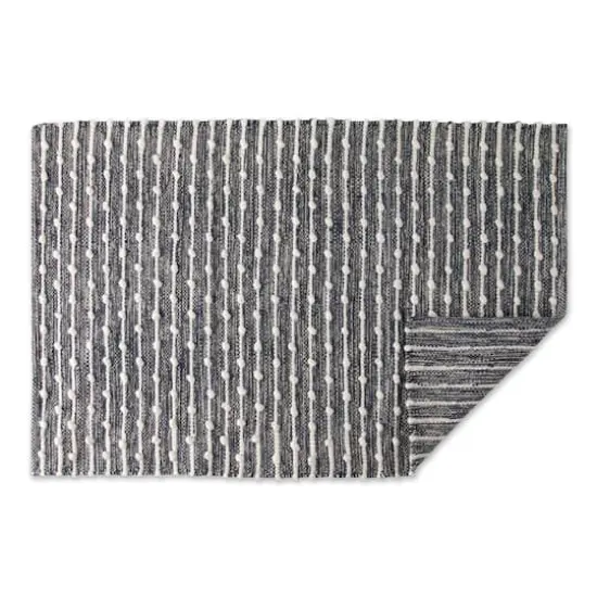 DII&reg; French Blue Recycled Cotton Loop Rug, 2ft. x 3ft. {5}