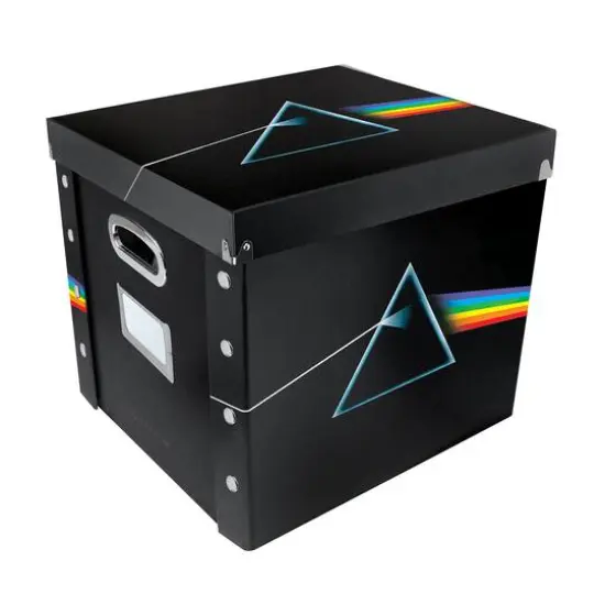 12" Snap-N-Store Pink Floyd DSotM Vinyl Record Storage Box {7}