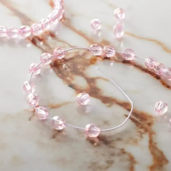 0.5mm White Elastic Cord, 75yd. by Bead Landing&trade; {3}