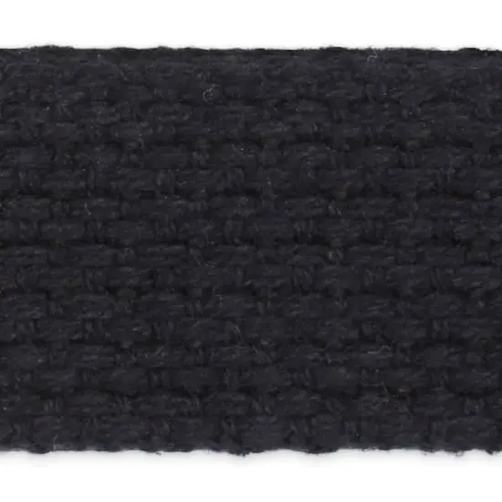 Dritz&reg; Black Cotton Belting for Straps and Handles, 1'' x 15yd. {4}