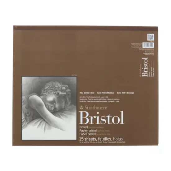 Strathmore&reg; 400 Series Bristol Smooth Paper Pad {1}