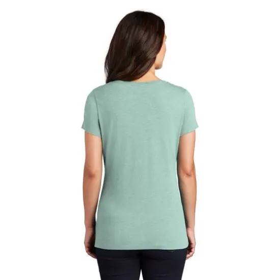 District&reg; Women's Perfect Tri&reg; V-Neck T-Shirt Heathered Dusty Sage {6}