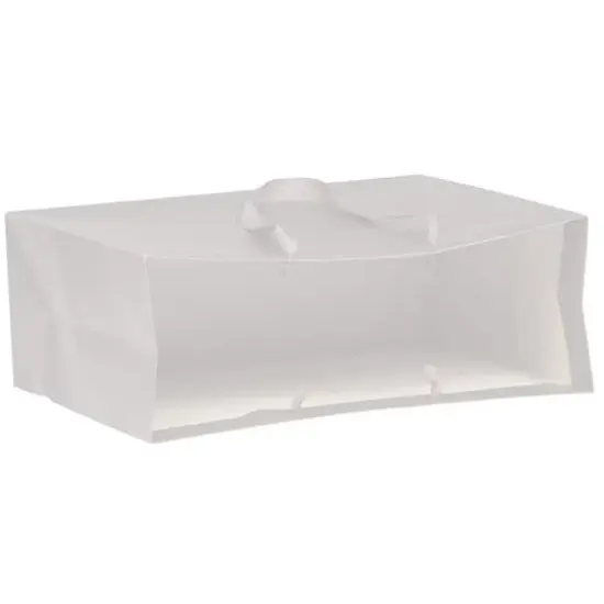 JAM Paper Extra Large Recycled Horizontal Gift Bags, 3ct. Matte White {6}