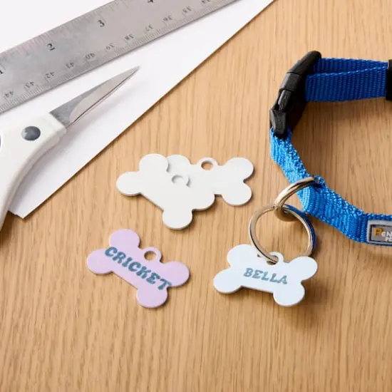 Bone Sublimation Dog Tags by Make Market&reg;, 4ct. {4}